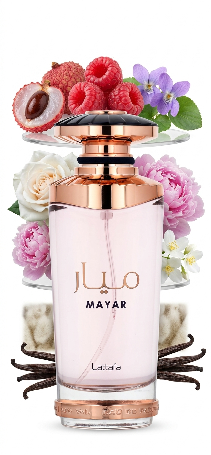 Set Lattafa Mayar 100 + 50 + 12 ml (Mujer)